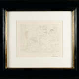 Pablo Picasso. Sculpteur et son modèle avec un groupe sculpté représentant un centaure embrassant une femme - фото 4