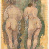 George Grosz. Two standing female nudes, from behind - photo 2
