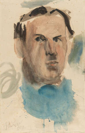 Georgios Bouzianis (Jorgo(s) Busianis). Portrait of a gentleman (Self-portrait Jo Busianis) - photo 1