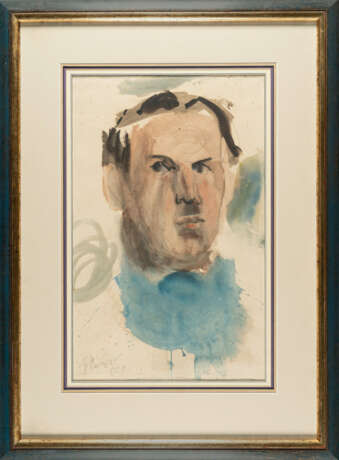 Georgios Bouzianis (Jorgo(s) Busianis). Portrait of a gentleman (Self-portrait Jo Busianis) - photo 3