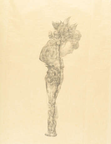 Richard Oelze. Study for the painting Daphne-Büste (Bust of Daphne) - photo 1