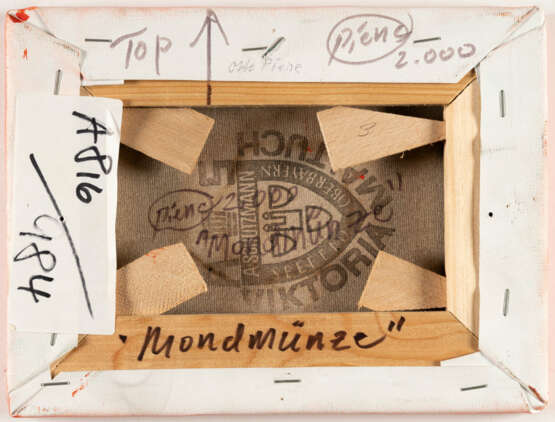 Otto Piene. "Moon Coin" - photo 3 Otto Piene. "Moon Coin" - photo 3