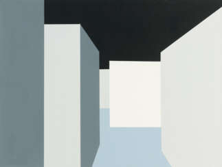 Julian Opie. Untitled (Imagine You Are Walking)