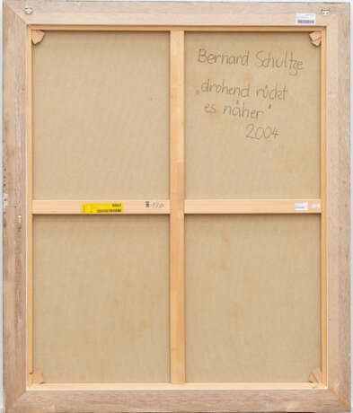 Bernard Schultze. „drohend rückt es näher“ (threatening it moves closer) - photo 2