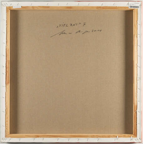 Werner Berges. „Viel rot II“ (Much red II) - фото 3