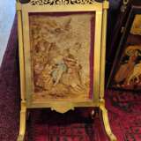 Louis XV style gilded wood firescreen 19th century Naturholz 19th century - Foto 4