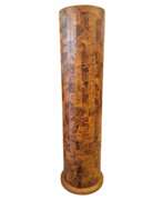 Обзор. Large Art Deco Column Stand In Amboyna Burl, 1940