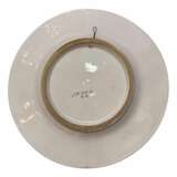 Set of Two Hand-Pair of Italian Renaissance Style Platters by N. Tapolini 1970s Metal ceramics 20th century г. - фото 3