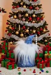 Новогодний рюкзак Деда Мороза под елку