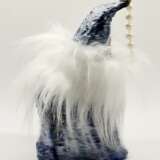 Новогодний рюкзак Деда Мороза под елку Керамика Ручная работа современная интерьерная скульптура Декоратиивно-прикладное искусство Россия 2025 г. - фото 3