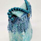 Декоративная интерьерная сумочка Кружево Керамика Ручная работа декоративный Декоратиивно-прикладное искусство 2025 г. - фото 2