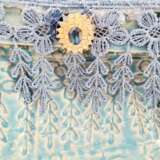 Декоративная интерьерная сумочка Кружево Керамика Ручная работа декоративный Декоратиивно-прикладное искусство 2025 г. - фото 3