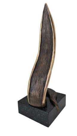 Бронзовая статуэтка Змея Кундалини Marble бронзовое литье Contemporary art символическая композиция Russia 2025 - photo 3