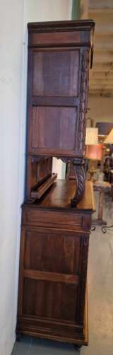 Buffet with wood carvings Oak Other style Early 20th century - photo 3