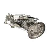 Catchy and ironic silver figure Cat in Boots. G&uuml;nther Grungessel. Hannau. 1883 Silver Eclecticism 19th century - photo 8