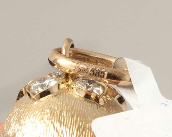 Golden pendant with diamonds Gold Antiquity 21th century - photo 6 Golden pendant with diamonds Gold Antiquity 21th century - photo 6