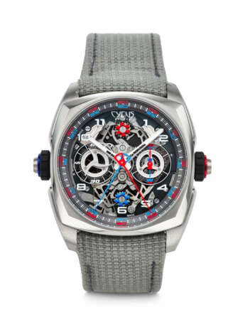 CYRUS, LIMITED EDITION TITANIUM DUAL MONOPUSHER CHRONOGRAPH 'KLEPCYS DICE', REF. 539.508.TT.A - фото 1