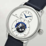 JAQUET DROZ, STAINLESS STEEL DUAL TIME 'GRANDE SECONDE' WITH DATE, REF. J016030241 - фото 2
