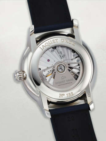 JAQUET DROZ, STAINLESS STEEL DUAL TIME 'GRANDE SECONDE' WITH DATE, REF. J016030241 - фото 3