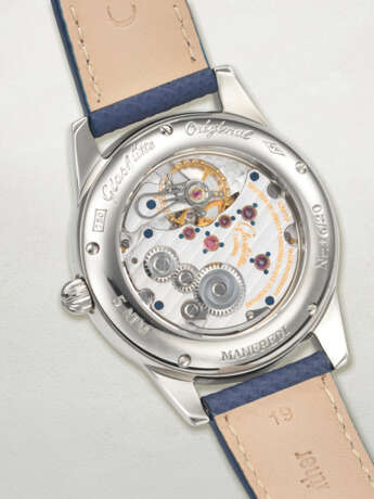 GLASHÜTTE ORIGINAL, LIMITED EDITION WHITE GOLD 'SENATOR MEISSEN MANFREDI' WITH PORCELAIN DIAL, REF. W14908140704 - фото 3 GLASHÜTTE ORIGINAL, LIMITED EDITION WHITE GOLD 'SENATOR MEISSEN MANFREDI' WITH PORCELAIN DIAL, REF. W14908140704 - фото 3