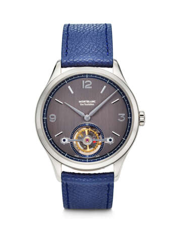 MONTBLANC, WHITE GOLD 'EXO TOURBILLON' WRISTWATCH, REF. 118471 - photo 1 MONTBLANC, WHITE GOLD 'EXO TOURBILLON' WRISTWATCH, REF. 118471 - photo 1