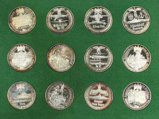 50 Medaillen Silber - Foto 4
