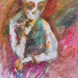 2х2 = 4 ? Бумага Смешанная техника Экспрессивный субъективизм Сюжетно-тематическая картина - фото 1