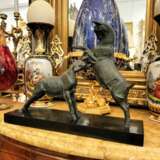 Dynamic Animal Sculpture of Goats in Bronze 20th Century Бронза Empire 20th century г. - фото 5