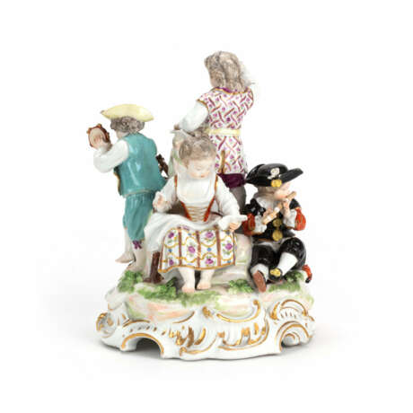 Meissen figurine group 'Children playing music' - photo 3