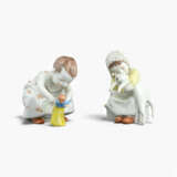Meissen pair of Hentschel children - фото 1