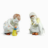 Meissen pair of Hentschel children - фото 7