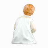 Meissen child with toy sheep - photo 2