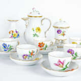 Meissen mocha set ''Streublümchen'' for 6 persons - photo 5