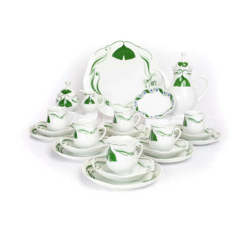 Meissen service Gingko for 6 persons - photo 1