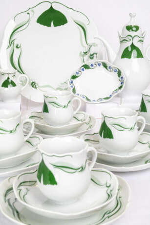Meissen service Gingko for 6 persons - photo 2