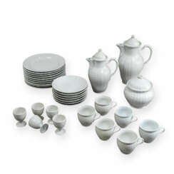 KPM coffee and tea service Rocaille