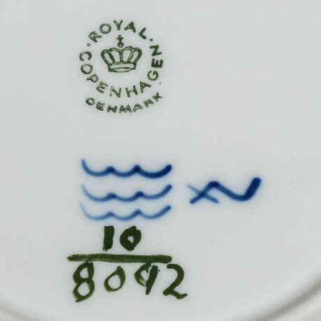 Royal Copenhagen Kaffee- und Mokkaservice Blaue Blume - Foto 4 Royal Copenhagen Kaffee- und Mokkaservice Blaue Blume - Foto 4