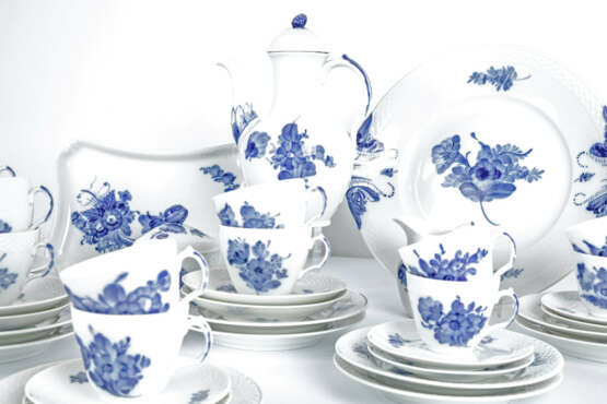 Royal Copenhagen Kaffee- und Mokkaservice Blaue Blume - Foto 5 Royal Copenhagen Kaffee- und Mokkaservice Blaue Blume - Foto 5