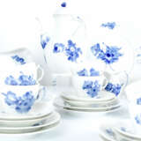 Royal Copenhagen coffee and mocha set ''Blue Flower'' for 6 persons - фото 6