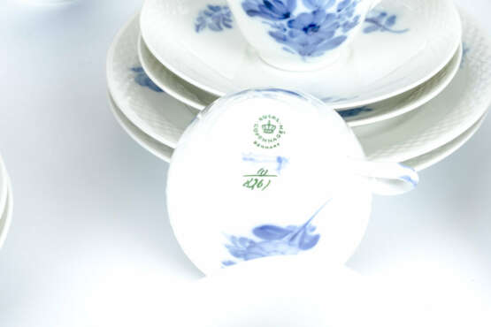 Royal Copenhagen Kaffee- und Mokkaservice Blaue Blume - Foto 7 Royal Copenhagen Kaffee- und Mokkaservice Blaue Blume - Foto 7