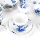 Royal Copenhagen Kaffee- und Teeservice Blaue Blume - Foto 9