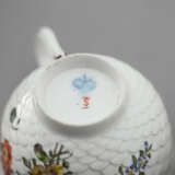 Ludwigsburg coffee pot and cups with flower painting - photo 10