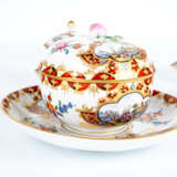 Porzellanset mit Kauffahrteimalerei - Foto 7