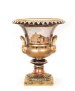 Overview. Magnificent krater vase with city views of Berlin