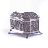 Silver Rococo sugar bowl - photo 2