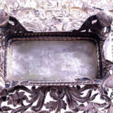 Silver pair of vine leaf baskets - photo 6