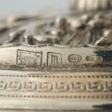 Silver richly decorated tazza - photo 6