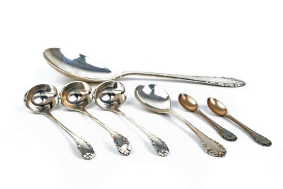 Georg Jensen Art Nouveau serving cutlery - фото 3 Georg Jensen Art Nouveau serving cutlery - фото 3