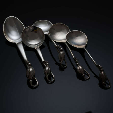 Collection of Georg Jensen silver, ''Blossom'' pattern - фото 2