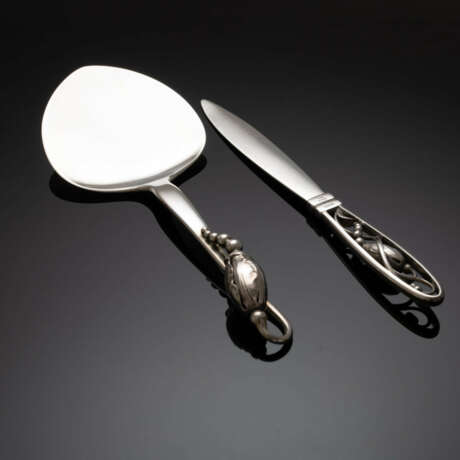 Collection of Georg Jensen silver, ''Blossom'' pattern - фото 5